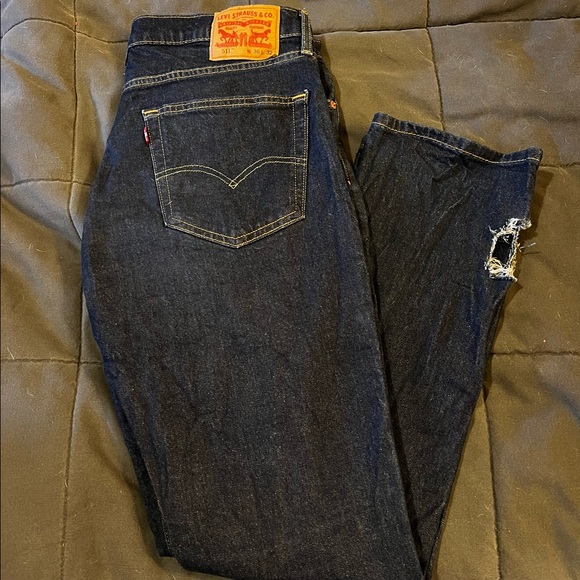 LEVIS 511 Dark Wash Jeans - Picture 1 of 6